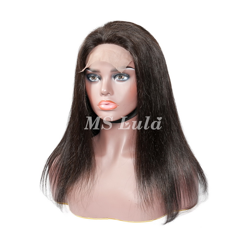 10A Straight 4x4 13x4 Medium Brown Lace Bob Wig - 图片 8